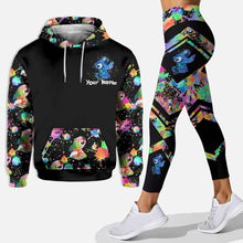 Load image into Gallery viewer, Personalized Hoodie and Leggings Custom Name for Birthday Christmas