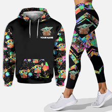 Load image into Gallery viewer, Personalized The Force Hoodie and Leggings Set for Kids