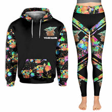 Load image into Gallery viewer, Personalized The Force Hoodie and Leggings Set for Kids