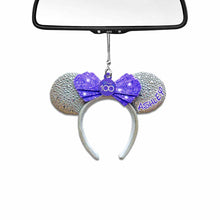 Load image into Gallery viewer, Personalized Disney 100 Mouse Car Ornament Custom Name Gift
