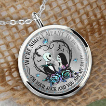 Load image into Gallery viewer, Personalized Nightmare Round Pendant Necklace for Couples - Unique Gift