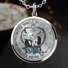 Load image into Gallery viewer, Personalized Nightmare Round Pendant Necklace for Couples - Unique Gift