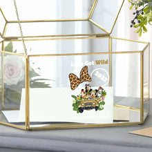 Load image into Gallery viewer, Personalized Let's Get Wild Mouse Decal Custom Family Name Sticker