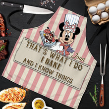 Load image into Gallery viewer, Personalized Baking Apron with Custom Name, Fun Gift for Mom, Christmas Occasion