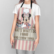 Load image into Gallery viewer, Personalized Baking Apron with Custom Name, Fun Gift for Mom, Christmas Occasion