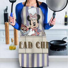 Load image into Gallery viewer, Personalized Head Chef Apron with Custom Name – Great Gift for Mom