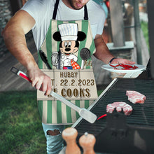 Load image into Gallery viewer, Personalized Mouse Apron Custom Name Gift for Wife