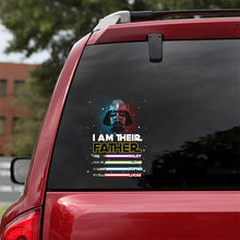 Load image into Gallery viewer, Personalized I Am Their Father Decal Gift for Dad - Custom Name