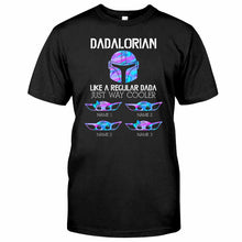 Load image into Gallery viewer, Personalized Dadalorian T-shirt & Hoodie Gift for Dad