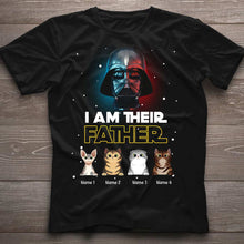 Load image into Gallery viewer, Personalized Cat T-shirt & Hoodie Gift for Dad | I Am Their Father