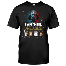Load image into Gallery viewer, Personalized Cat T-shirt & Hoodie Gift for Dad | I Am Their Father