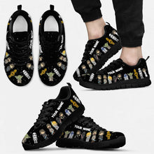 Load image into Gallery viewer, Personalized Star Wars Sneakers Custom Name Gift for Fans