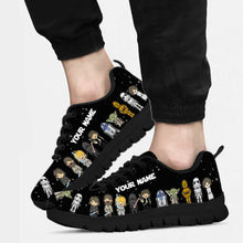 Load image into Gallery viewer, Personalized Star Wars Sneakers Custom Name Gift for Fans