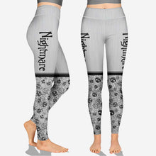 Load image into Gallery viewer, Personalized Nightmare Hoodie and Leggings Custom Name Gift