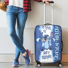 Load image into Gallery viewer, Personalized Ohana Luggage Cover Custom Name Travel Gift