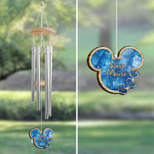 Load image into Gallery viewer, Personalized Grandma Wind Chime with Hearts - Custom Gift for Nana
