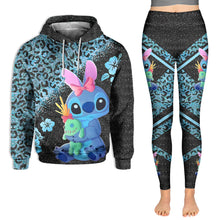 Load image into Gallery viewer, Personalized Ohana Means Family Hoodie & Leggings Set for Women