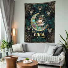 Load image into Gallery viewer, Personalized Best Nana Ever Tapestry Custom Name Gift