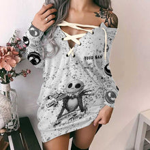 Load image into Gallery viewer, Personalized Off Shoulder Dress Custom Name for Her