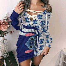 Load image into Gallery viewer, Personalized Off Shoulder Dress Custom Name for Women