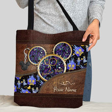 Load image into Gallery viewer, Personalized 50 Years of Magic Kingdom Tote Bag Gift for Disney Fans