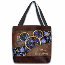 Load image into Gallery viewer, Personalized 50 Years of Magic Kingdom Tote Bag Gift for Disney Fans