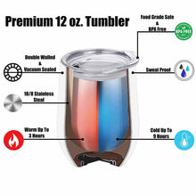 Load image into Gallery viewer, Personalized Christmas Movie Wine Tumbler Custom Gift for Mom