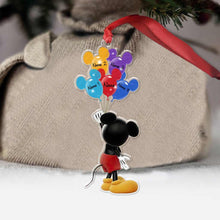 Load image into Gallery viewer, Personalized Christmas Mouse Ornament Custom Name Gift for Grandma
