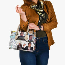 Load image into Gallery viewer, Personalized Leather Handbag Custom Name Gift for Her