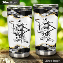Load image into Gallery viewer, Personalized Nightmare Tumbler Custom Name Gift for Halloween