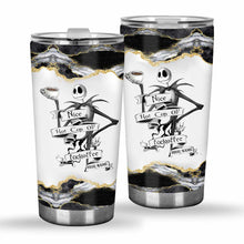 Load image into Gallery viewer, Personalized Nightmare Tumbler Custom Name Gift for Halloween