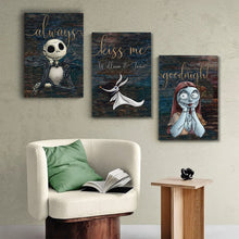Load image into Gallery viewer, Personalized Couple Nightmare Poster & Canvas Set Gift