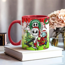 Load image into Gallery viewer, Personalized Nightmare Accent Mug Custom Name Halloween Gift