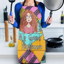 Load image into Gallery viewer, Personalized Cooking Apron Custom Name Unique Gift for Him/Her