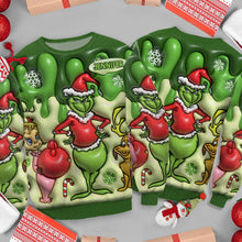 Load image into Gallery viewer, Personalized Grinch Christmas Ugly Sweater Gift for Mom