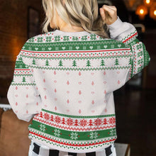 Load image into Gallery viewer, Personalized Grinch Era Ugly Sweater Custom Name Gift for Kids