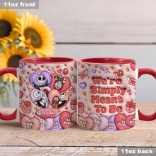 Load image into Gallery viewer, Personalized Nightmare Before Christmas Mug Custom Name Gift for Couples