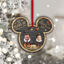 Load image into Gallery viewer, Personalized Mickey Mouse Layered Ornament Custom Gift for Couples