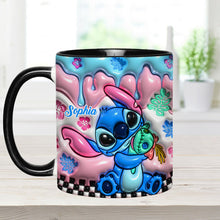 Load image into Gallery viewer, Personalized Ohana Accent Mug Custom Name Gift for Family