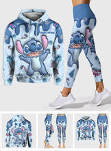 Load image into Gallery viewer, Personalized Ohana Hoodie and Leggings Set Custom Name Gift