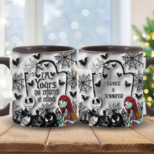 Load image into Gallery viewer, Personalized Halloween Accent Mug Custom Name for Couples