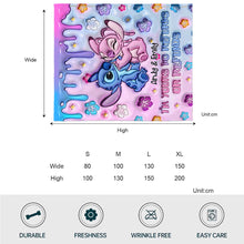 Load image into Gallery viewer, Personalized Ohana Blanket Custom Name Gift for Couples