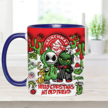 Load image into Gallery viewer, Personalized Grinch Accent Mug Custom Name Christmas Gift