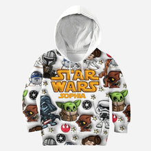 Load image into Gallery viewer, Personalized Star Wars Hoodie and Leggings Set Custom Name Gift
