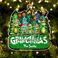 Load image into Gallery viewer, Personalized Grinch Christmas Ornament Custom Name Gift