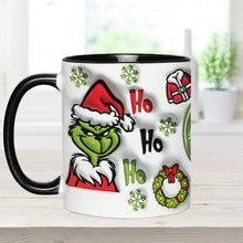 Load image into Gallery viewer, Personalized Grinch Accent Mug Custom Name Holiday Gift