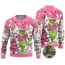 Load image into Gallery viewer, Personalized Merry Grinchmas Ugly Sweater for Christmas Gift