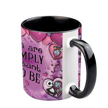 Load image into Gallery viewer, Personalized Nightmare Accent Mug Custom Name Gift for Couples
