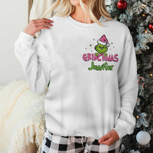 Load image into Gallery viewer, Personalized Grinchy On The Inside Christmas Ugly Sweater Gift