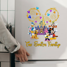 Load image into Gallery viewer, Personalized Merry Christmas Mouse Decal Die Cut for Family